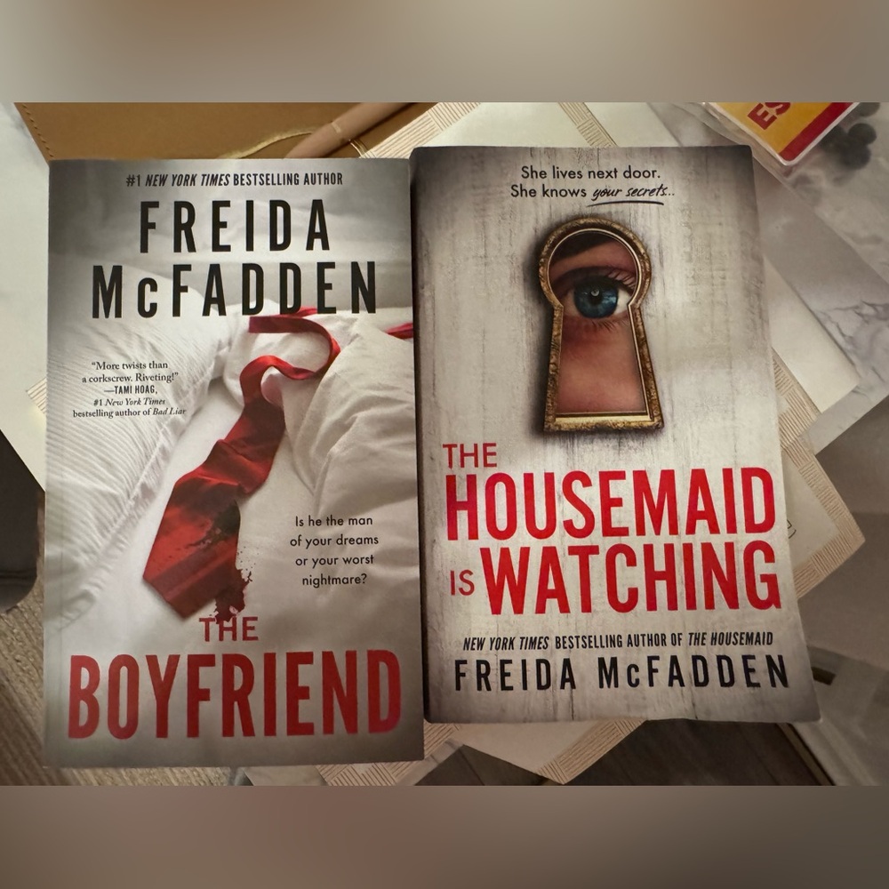The Housemaid is watching & The Boyfriend by Freida McFadden